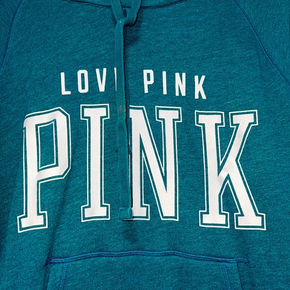 PINK VICTORIA SECRET WOMANS SZ LG SWEATSHIRT - Picture 3 of 17